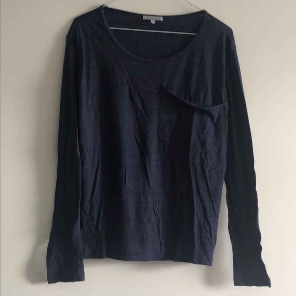 Charlotte Russe Long Sleeve T-shirt with pocket